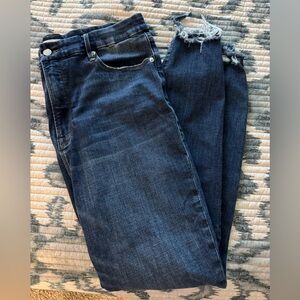 Good American High Ride Skinny Jeans size 16